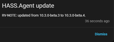Update completed notification in Home Assistant